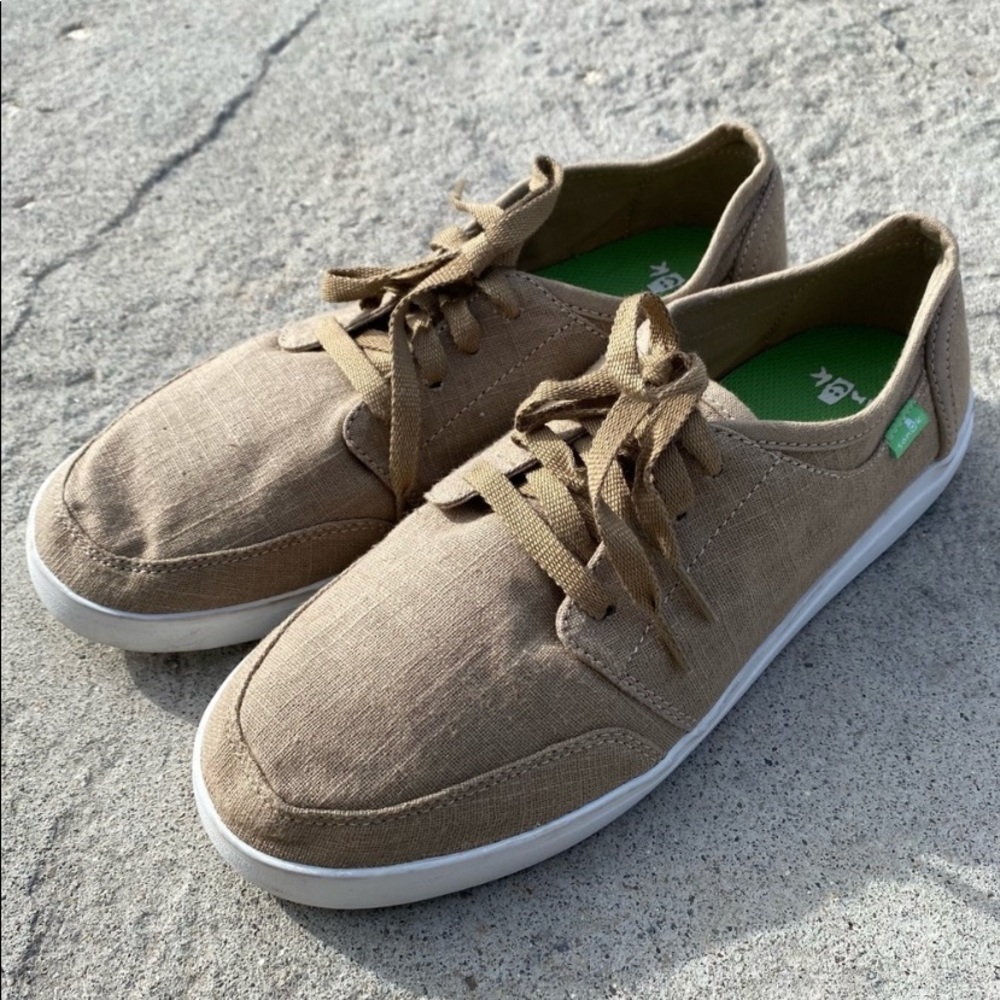 Sanuk Vegan Linen Sneaker
